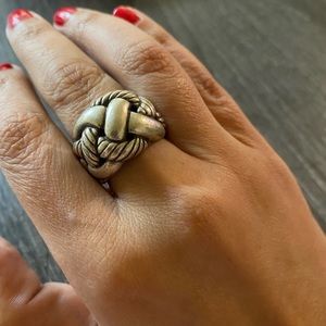 AUTHENTIC DAVID YURMAN WOVEN RING